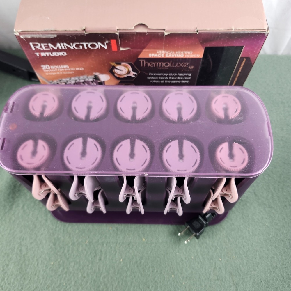 Remington H9100s T-studio Thermaluxe Ceramic Hair Setter - Pink - Picture 2 of 12